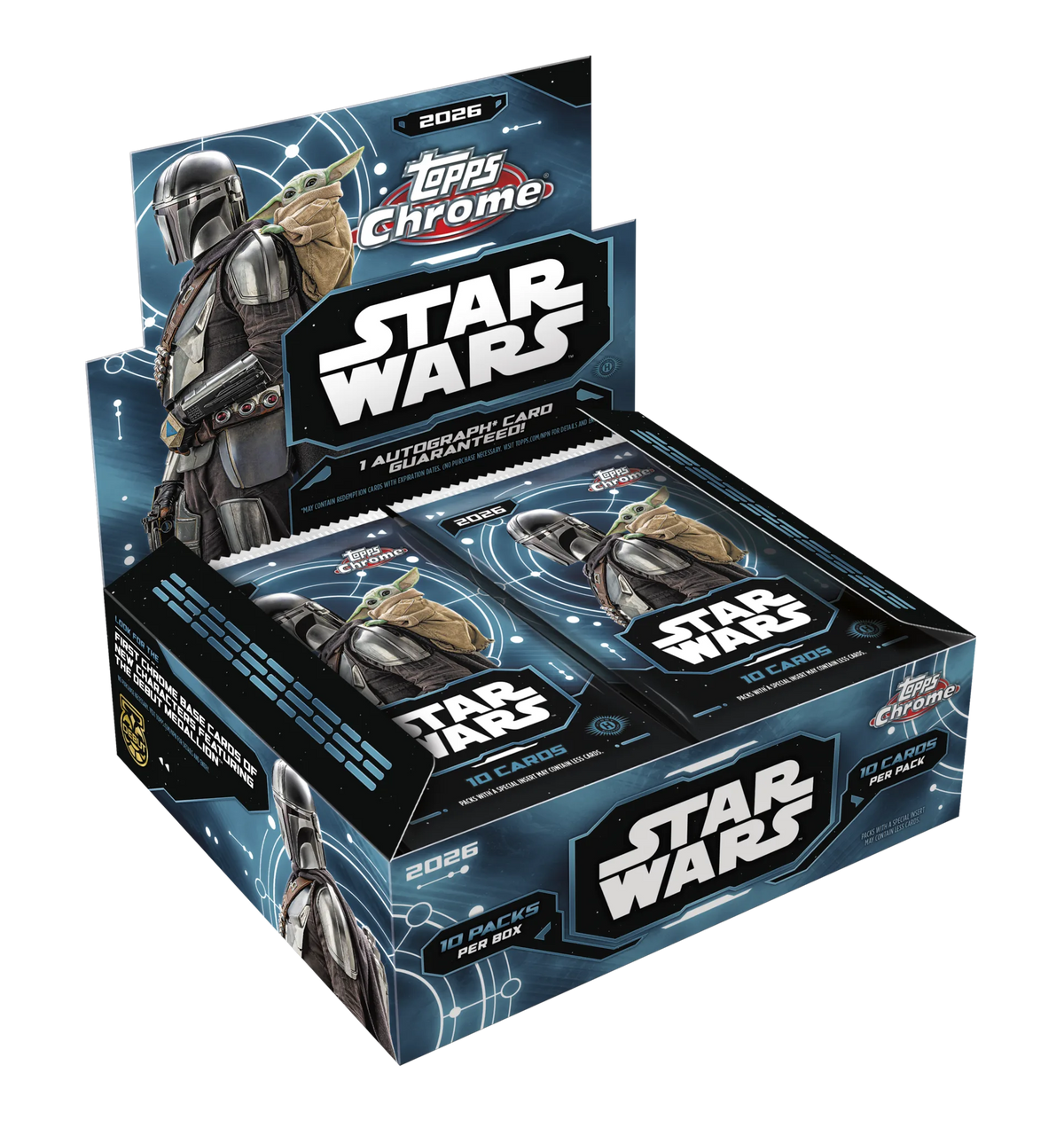 Topps Star Wars - Chrome 2026 Hobby Box (10 Booster)