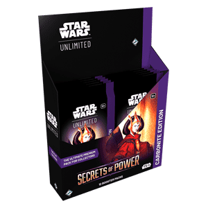 Star Wars: Unlimited – Geheimnisse der Macht Carbonite Edition Boosterbox (12 Booster)