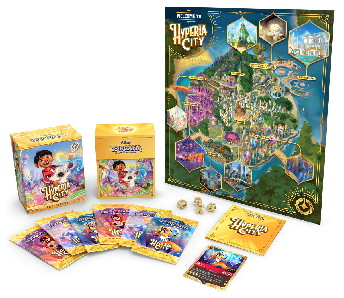 Disney Lorcana - Hyperia City Prerelease Boxes