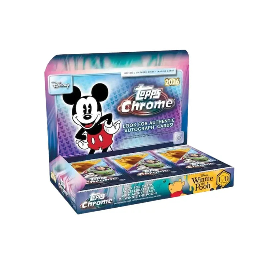 Topps Disney - Chrome 2026 Hobby Box (12 Booster)